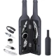 UB Set cadou in forma de STICLA cu  5 accesorii pentru vin cu 6 piese 32 cm LY