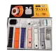 Set Cadou Smartwatch YY02 cu 7 Bratari incarcator Wireless si Casti Bluetooth