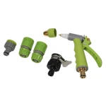 Set cap pentru furtun/conectori VERDE multifunctional