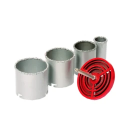 Set carote 33-83 mm coada hexagonala 