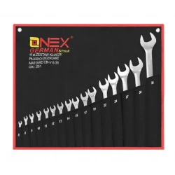 Set chei fixe combinate Onex 6 / 36mm cu 16 piese Cr V OX 251