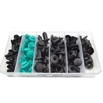 Set Clipsuri Auto Universale 100 Piese de Fixare 