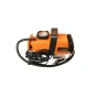 Set compresor ORANGE si 3 adaptoare pentru umflat mingi si saltele