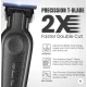 Set cu aparat de tuns fara fir VGR V 995 cu 4 distantiere autonomie 300min 2000mAh