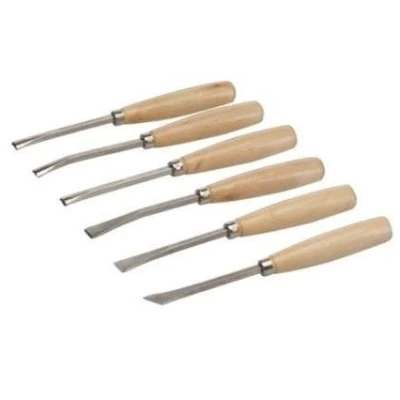 Set dalti sculptura  gravat 6 piese