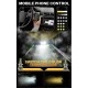 Set de 2 Becuri LED auto K13 H1 canbus 210W 27000LM 6000K control aplicatie