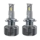 Set de 2 becuri led auto V68 H7 pentru camion 24V putere 45W temperatura 6000K 8000lm