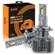 Set de 2 becuri led auto V68 H7 pentru camion 24V putere 45W temperatura 6000K 8000lm