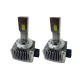 Set de 2 becuri Led D1S putere 120W temperatura lumina 6500K Alb CANBUS cu ventilator