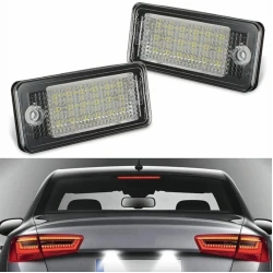 Set de 2 Lampi numar LED pentru Audi A3  S3  A4 B7 S4 B7  RS4 B7  A6 C6  RS6 C6  A5