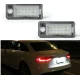 Set de 2 Lampi numar LED pentru Audi A3  S3  A4 B7 S4 B7  RS4 B7  A6 C6  RS6 C6  A5