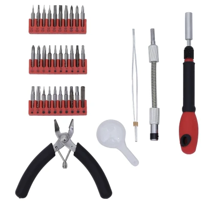 UB Set de 35 piese instrumente de baza pentru lucrari electronice de precizie OF