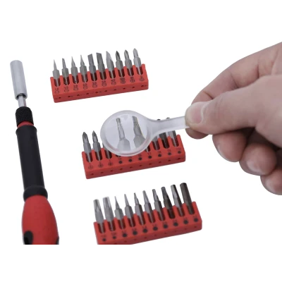 UB Set de 35 piese instrumente de baza pentru lucrari electronice de precizie OF