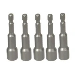 Set de 5 biti tubulari magnetici 1/4