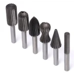 UB Set de 6 freze pentru metal diferite modele coada de 6mm