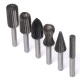 UB Set de 6 freze pentru metal diferite modele coada de 6mm