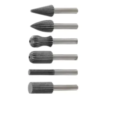 UB Set de 6 freze pentru metal diferite modele coada de 6mm