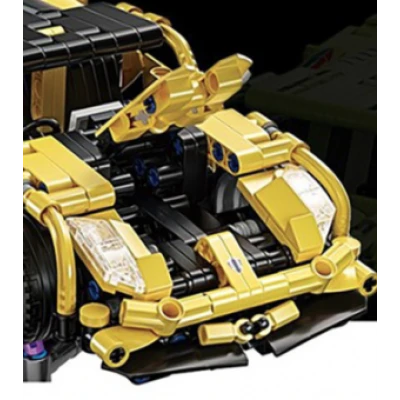 Set de constructie masina pentru copii Andowl JM801 cu 509 piese