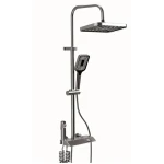 Set de dus multifunctional tip ploaie cu afisare digitala si cu termostat