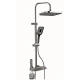 Set de dus multifunctional tip ploaie cu afisare digitala si cu termostat