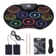 Set de tobe electronice pliabile de dimensiune portabilă 9 Pad