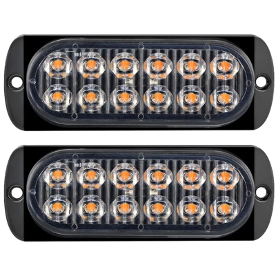 Set doua proiectoare cu 12 Leduri 36W 2 Fire Lampi Gabarit