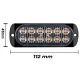 Set doua proiectoare cu 12 Leduri 36W 2 Fire Lampi Gabarit