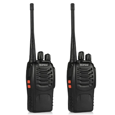 Set doua statii radio emisie receptie portabile Baofeng BF 888S