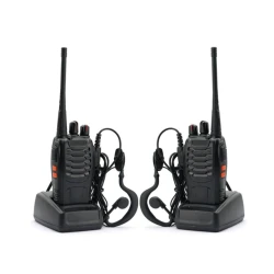 Set doua statii radio emisie receptie portabile Baofeng BF 888S 