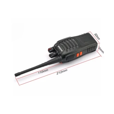 Set doua statii radio emisie receptie portabile Baofeng BF 888S