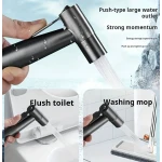 Set Dus Igienic Pentru Bideu sau Vas WC cu Furtun Extensibil si Toate Accesoriile Incluse