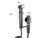 Set Dus Igienic Pentru Bideu sau Vas WC cu Furtun Extensibil si Toate Accesoriile Incluse