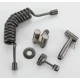 Set Dus Igienic Pentru Bideu sau Vas WC cu Furtun Extensibil si Toate Accesoriile Incluse