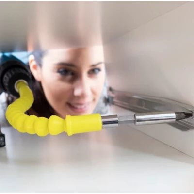 Set extensor flexibil pentru masina de insurubat cu 10 biti si adaptor