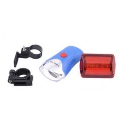 Set lanterna BL-308 tip far si stop pentru bicicleta