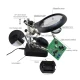 Set Lupa Andowl Q GJ5 Cleme pentru maini ajutatoare cu LED
