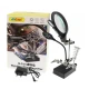 Set Lupa Andowl Q GJ5 Cleme pentru maini ajutatoare cu LED