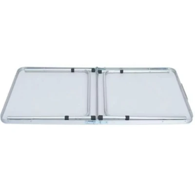 Set Masa plianta pentru camping gradina cu 4 scaune alb