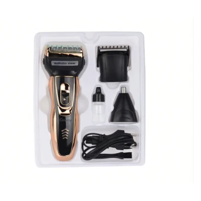 Set masina de tuns si ras 3 in 1 Geemy GM 595