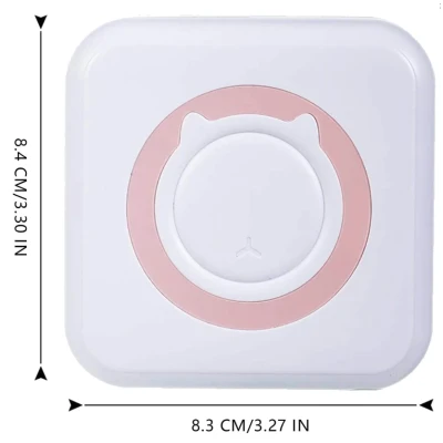 Set Mini imprimanta termica si 10 role hartie
