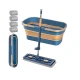 Set Mop cap rotativ si galeata pliabila Albastru / Galben