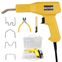 Set pistol de lipit/accesorii pentru plastic 50W H50 220V Galben