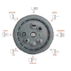 UB Set pistol irigat gradina 8 moduri VERDE + mufa rapida 1/2+3/4+ 1 conector MX1003 