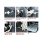 Set saltea auto pentru dormit 2 perne si pompa electrica