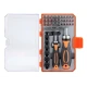 Set surubelnite cu clichet Andowl 42 în 1 Q GJ001 Portocaliu/Negru