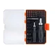 Set surubelnite cu clichet Andowl 42 în 1 Q GJ001 Portocaliu/Negru