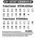 Set surubelnite cu clichet Andowl 42 in 1 Q GJ001 Portocaliu/Negru