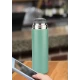 UB Set termos din inox cu 3 cesti 500ml sticla termoizolanta pentru bauturi fierbinti si reci VERDE