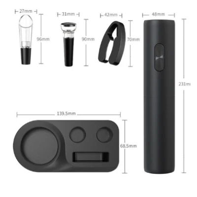 Set Tirbuson electric din 5 piese Incarcare USB multifunctional