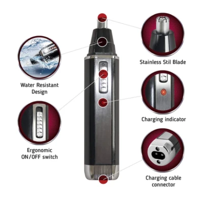 Set Trimmer profesional facial 2 in 1 GM-3121